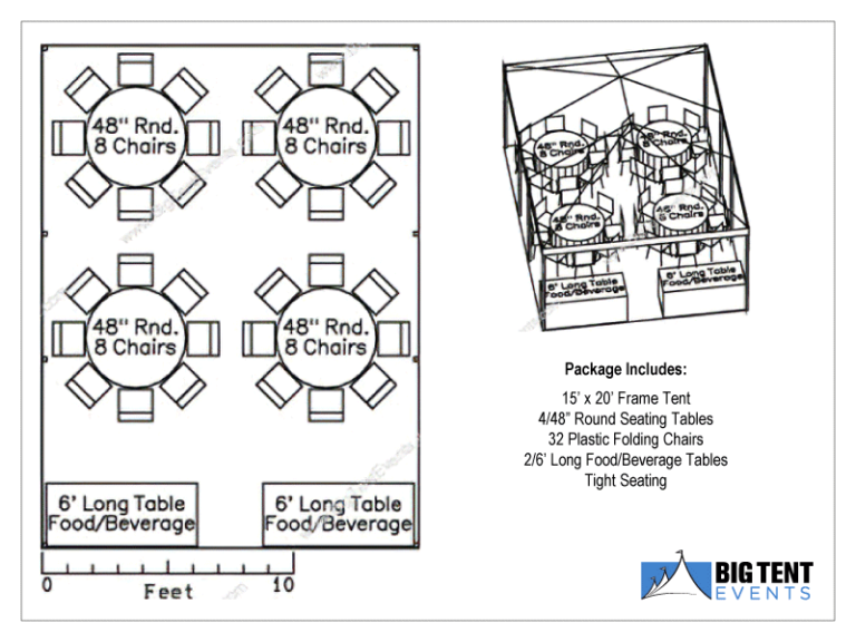 15-x-20-frame-tent-32-seats-round-tables-food-beverage-tables