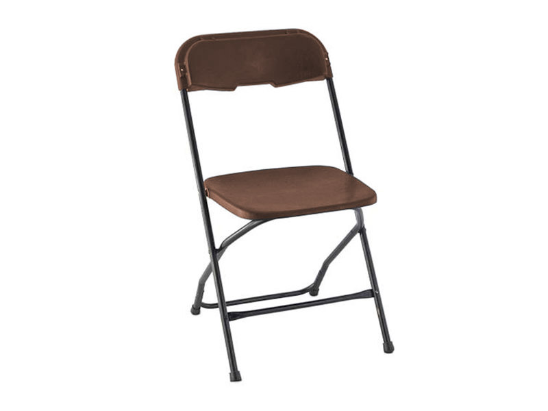 2930 Chairs Rental Standard Brown Folding Chairs 