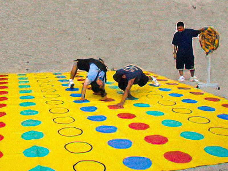 Giant Bouncy Twister · Party & Picnic Game Rental