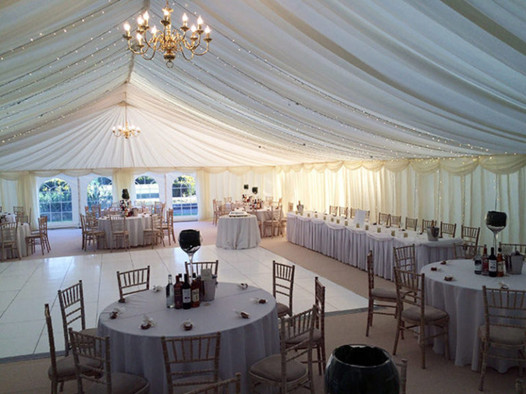 Wedding Tent Liners - The Fun Ones